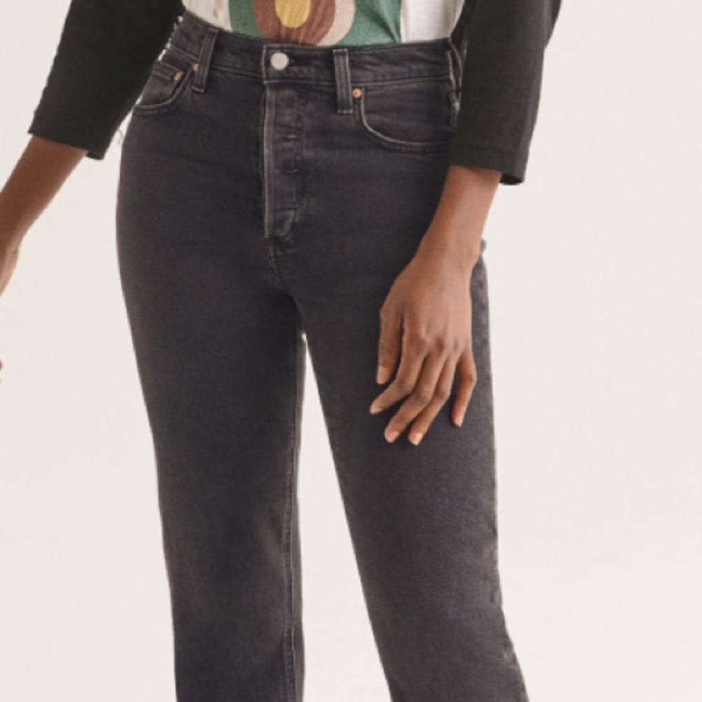 Aritzia - Denim Forum - The Arlo High Rise Straight (size 27 / 28 Long)